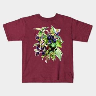 Blackberries Kids T-Shirt